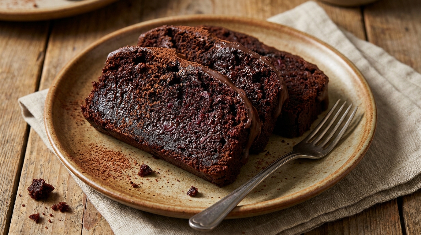 Saftiger Rote-Bete-Schokoladenkuchen