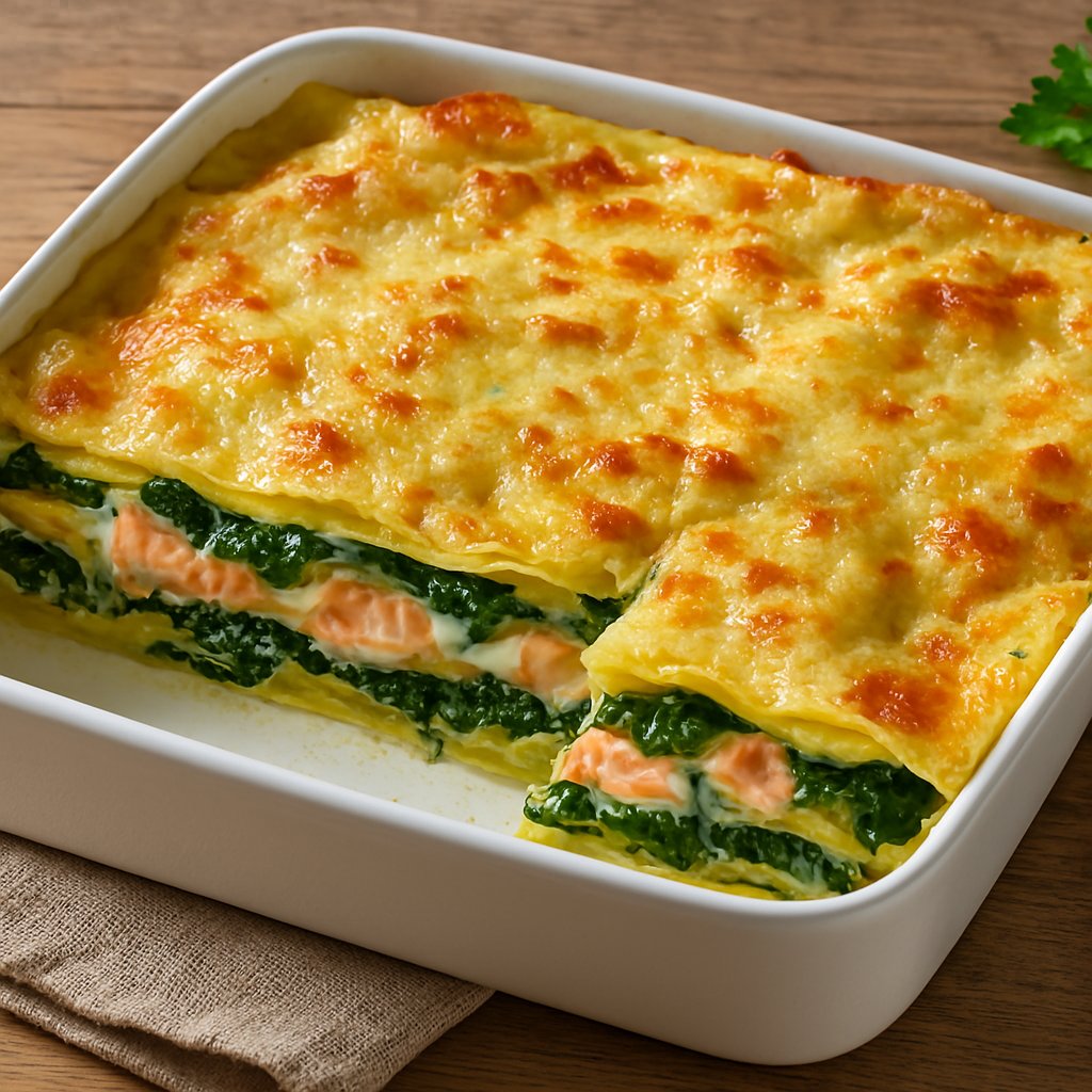 lachs lasagne